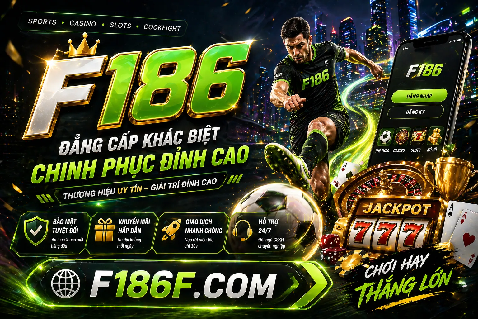 Sân vận động bóng đá với ánh đèn rực rỡ, biểu tượng cá cược thể thao trực tuyến tại ONE888